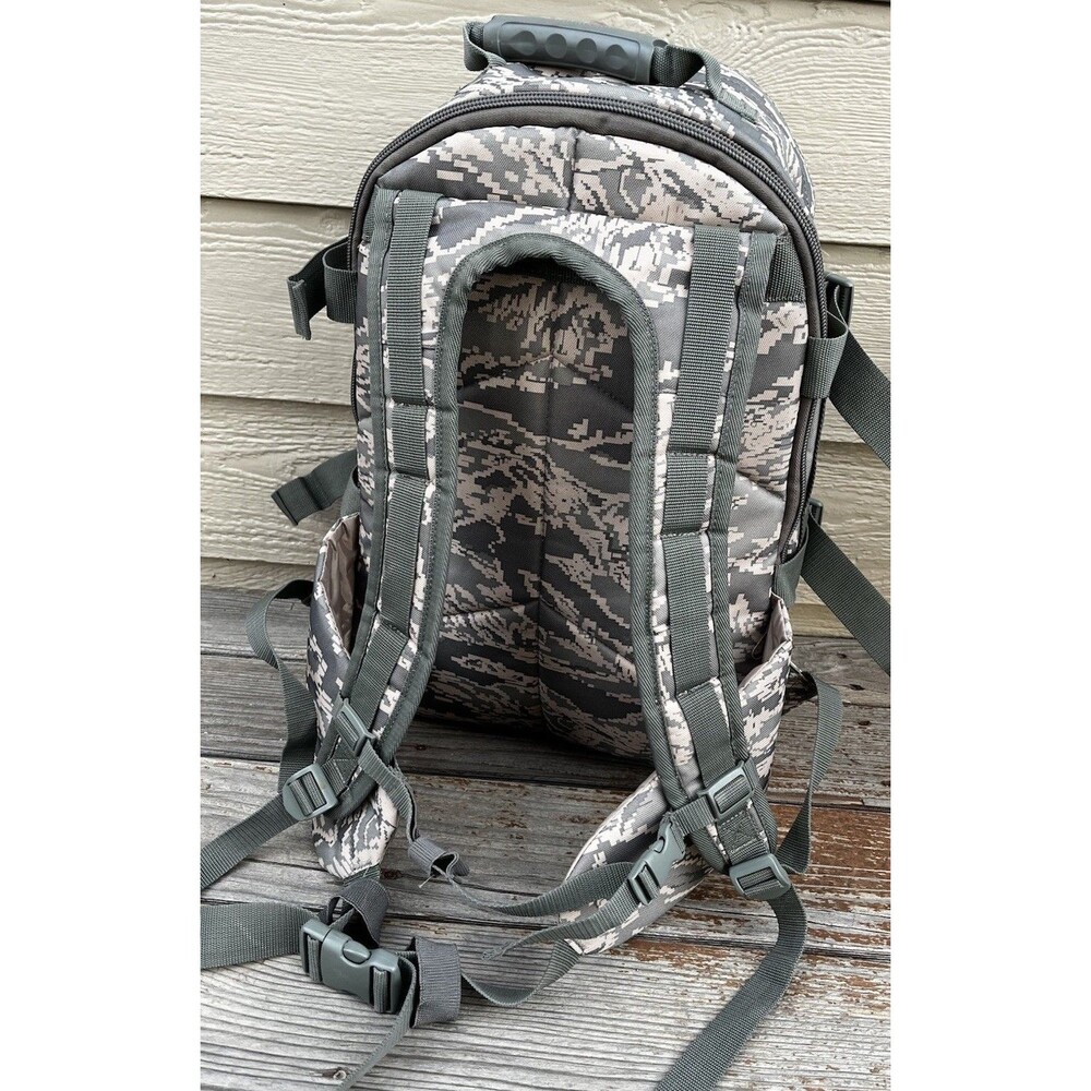 Code Alpha Expandable Large Backpack Military Style Digital Camo Hiking Hunting - Picture 6 of 13